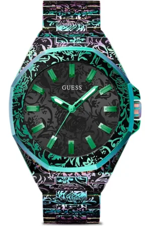Guess Iridescent recycled steel 46mm