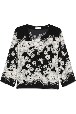 P.A.R.O.S.H. Floral-print blouse