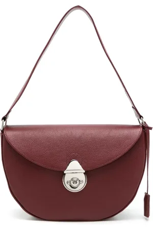 Sarah Chofakian Alexandrine logo-print shoulder bag