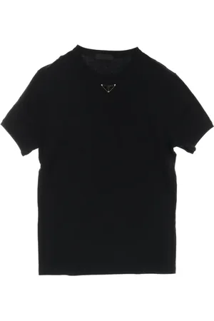 Prada 2010s triangle-logo T-shirt