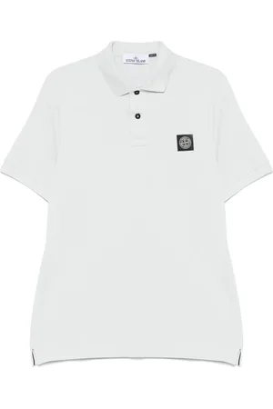 Stone Island Compass-patch polo shirt
