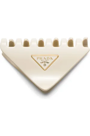 Prada Logo-appliqu?? hair clip
