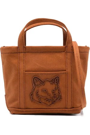 Maison Kitsuné Mini Fox Head tote bag