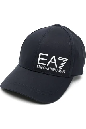EA7 Logo-print baseball cap