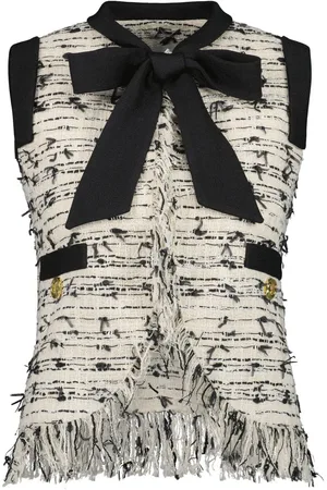 Giambattista Valli Bow-detail sleeveless top