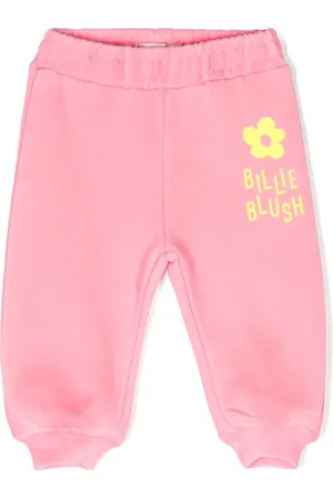 Billieblush Logo-print cotton track pants