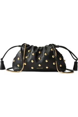 VERONICA BEARD Stash stud-embellished drawstring mini bag