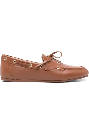 Stuart Weitzman Leather boat shoes