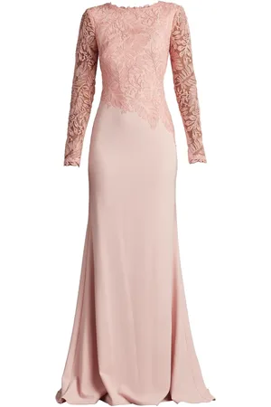 Tadashi Shoji Caliste Embroidered gown