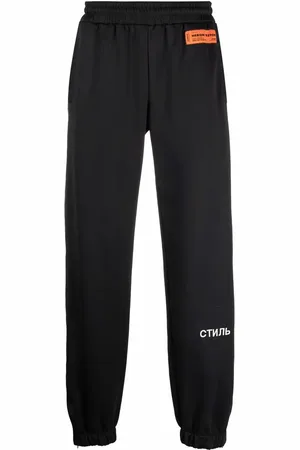 Heron Preston ??????????-embroidered track pants