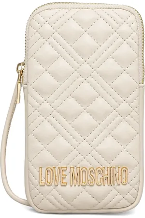 Moschino Logo-lettering phone case