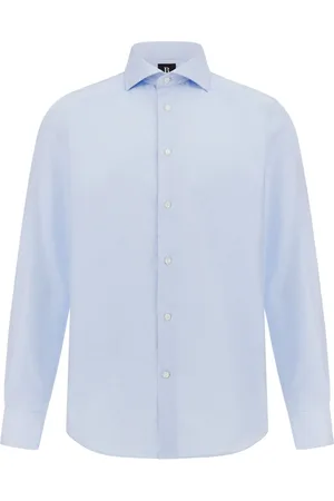 Boggi Milano Houndstooth cotton shirt