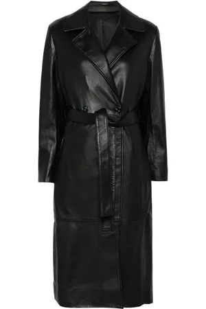 Paul Smith Leather trench coat