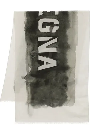 Ermenegildo Zegna Logo-print scarf