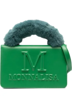 MONNALISA Embossed-logo shoulder bag