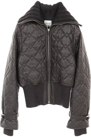 Hermès 2010s leather blouson jacket