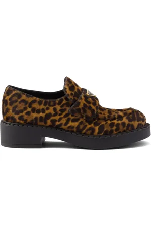 Prada 50mm Chocolate loafers