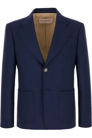 VALENTINO GARAVANI Single-breasted gabardine jacket