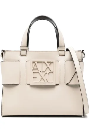 Armani Exchange Logo-plaque tote bag
