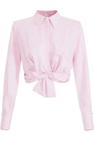 Elisabetta Franchi Bow-detail poplin shirt