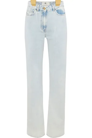 Elisabetta Franchi Suspeder-attached jeans