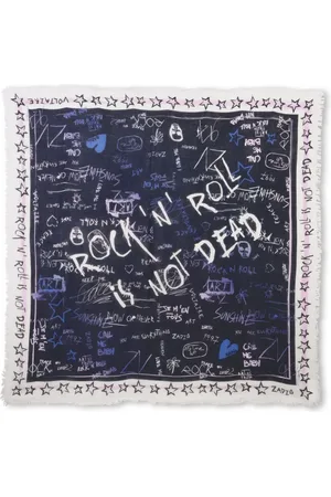 Zadig & Voltaire Text-print scarf