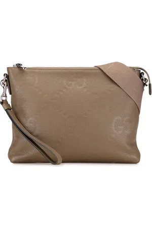 Gucci 2016-2023 Medium Jumbo GG Embossed Messenger crossbody bag