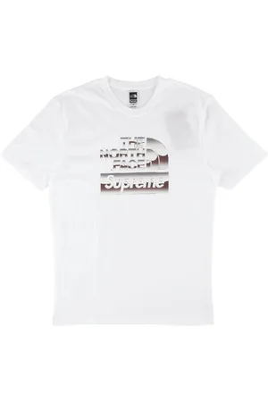 Supreme X The North Face logo T-shirt