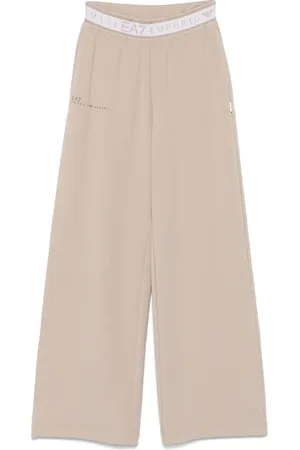 EA7 Logo-waistband track pants