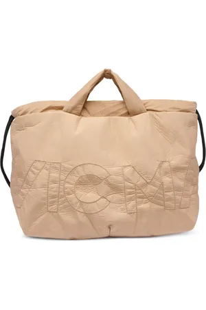 vic matiè Logo-embroidered tote bag