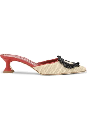 Manolo Blahnik 50mm Atikalo mules