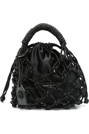 Kurt Geiger Small macramé tote bag