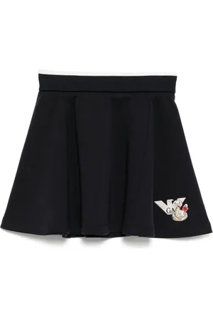 Emporio Armani Logo-embroidered skirt