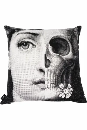 FORNASETTI Lina Cavalieri-print cushion