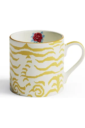 LISA CORTI Tiger-motif mug