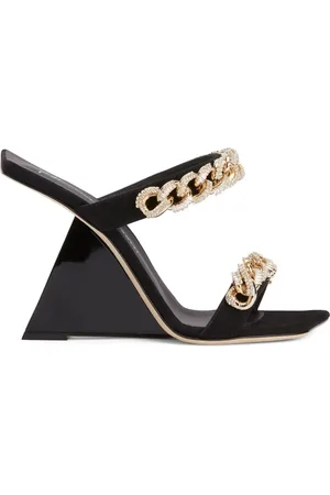 Giuseppe Zanotti Berenicee Chain 105mm sandals