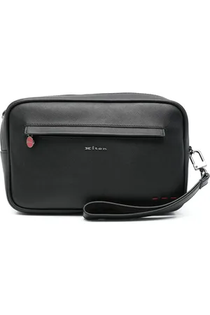 Kiton Leather clutch bag