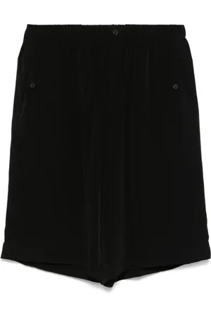 YOHJI YAMAMOTO Decorative-tabs shorts