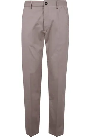 Incotex Pressed-crease chino trousers