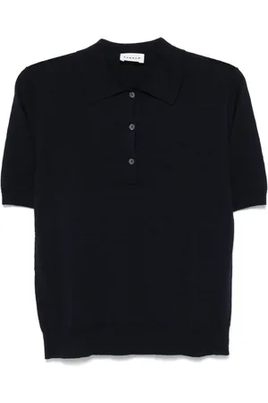 P.A.R.O.S.H. Fine-knit polo top