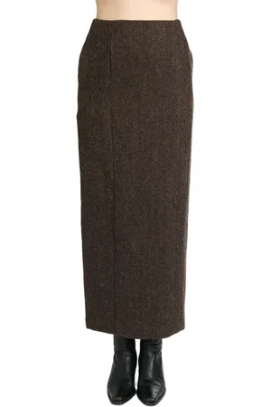 Auralee Tweed skirt