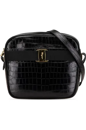 Salvatore Ferragamo 2010-2024 Vara Embossed Leather crossbody bag