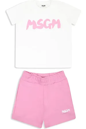 Msgm Logo-print shorts