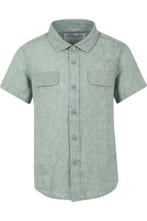 Trussardi Logo-embroidered shirt