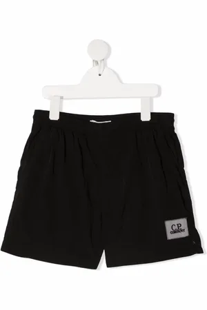 C.P. Company Logo-patch swim shorts