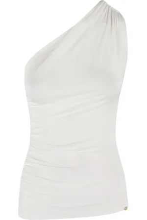 Elisabetta Franchi One-shoulder draped top