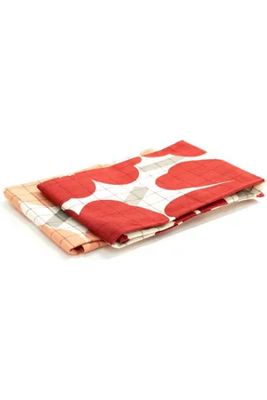 Marimekko Unikko kitchen towels (set of two)