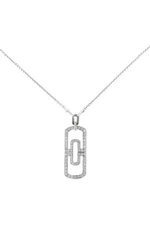 Bvlgari Pre-owned Parentesi diamond necklace