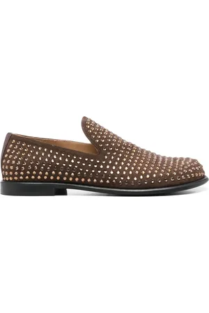 J.W.Anderson Crystal-embellished loafers
