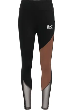 EA7 Logo-print leggings